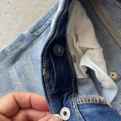 Jeans stretch for boys 5-6 years old, like new, blue, H&M, size 116 cm