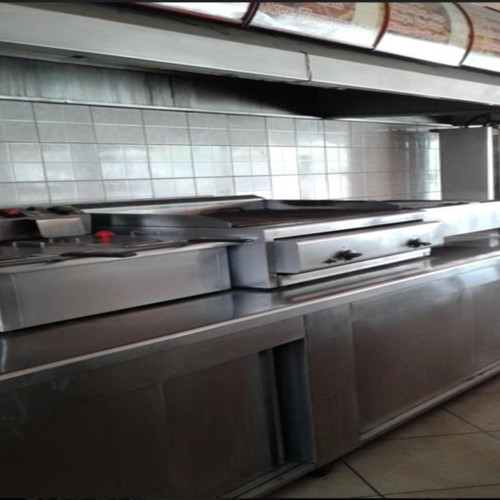 Πλήρης ανοξείδωτος εξοπλισμός γυράδικου μεταχειρισμένος