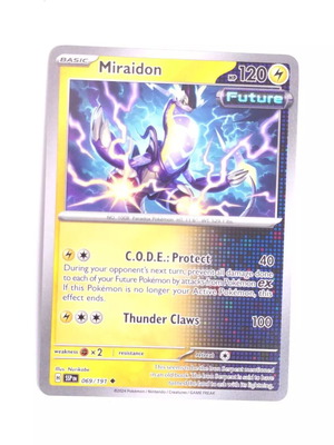 Miraidon κάρτα Pokemon συλλεκτική καινούργια