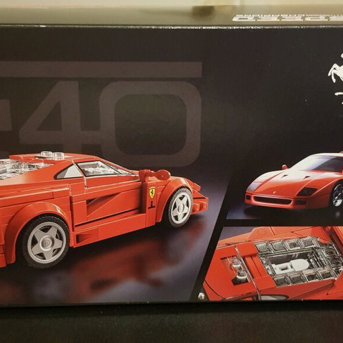 Lego Ferrari F40 76934 assembled like new