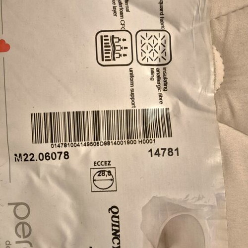 Perdormire mattress like new, anatomical and soft