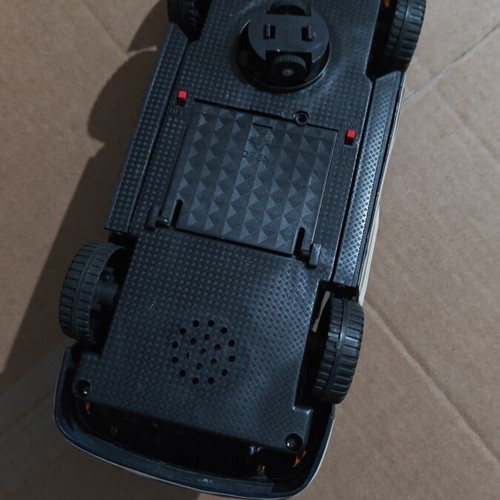 Toy car used, non-functional for spare parts without remote control