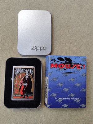 Запалка Zippo 2000 Edwardian Ball Stanley Mouse нова