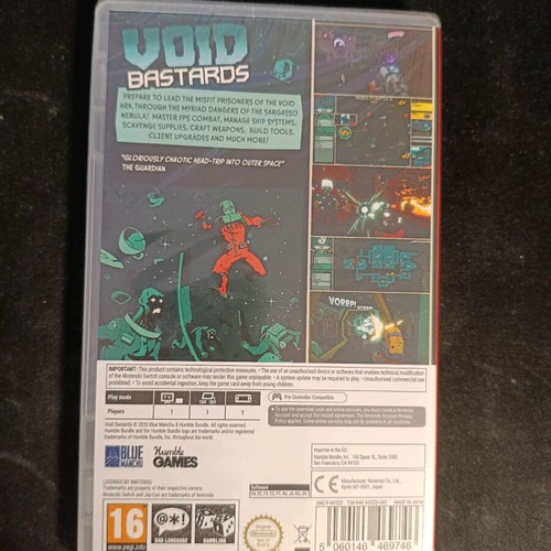 Void Bastards Nintendo Switch sealed
