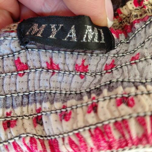 Myami Boho Maxi Dress One Size multicolor like new