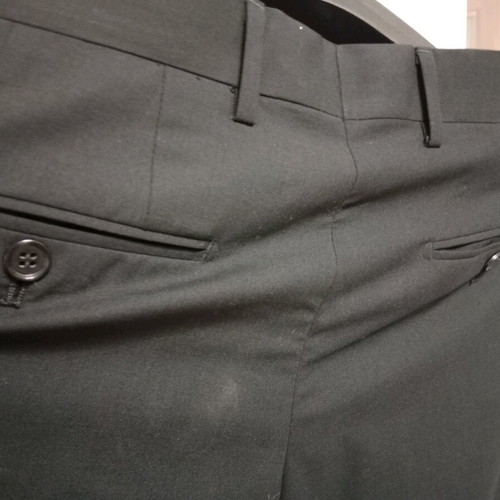 Antonio Miro black men's pants made to order, size XS and S with belt