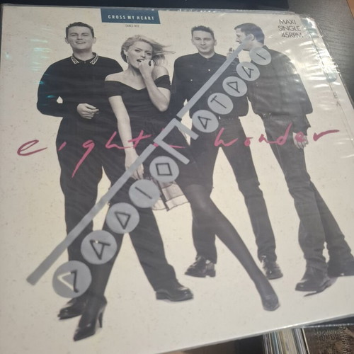 Eighth Wonder Cross My Heart vinyl 1988
