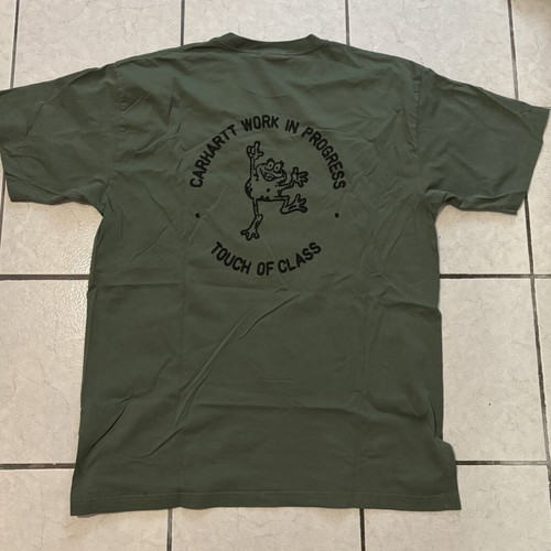 Carhartt Wip Oversized T Shirt like new, black and green, XL XXL