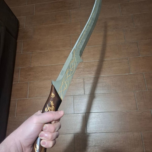 Hadhafang Sword of Arwen Evenstar with Display Stand like new