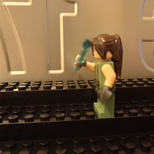 Lego Star Wars Minifigure Satele Shan with accessories like new