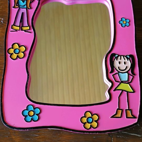 Mirror frame new gypsum material 22×18 cm
