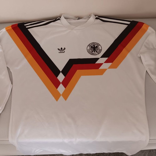 Authentic West Germany World Cup 1990 long sleeve jersey used