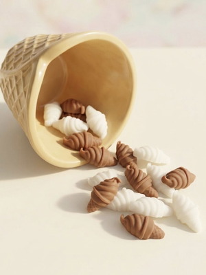 Swirl Dream Melts χειροποίητα wax melts σοκολάτα βανίλια 20 τμχ