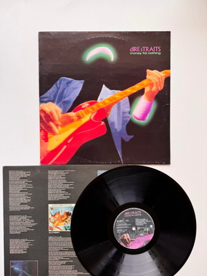 Dire Straits Money For Nothing LP μεταχειρισμένο, 1η ελληνική έκδοση 1988