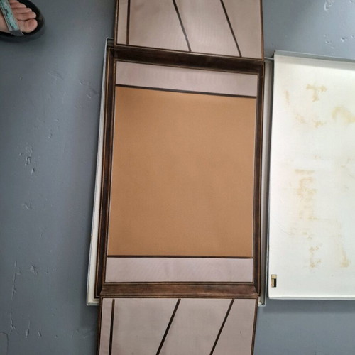 Vintage leather desk set like new
