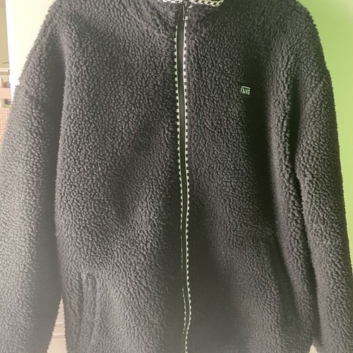 Vans jacket large, black