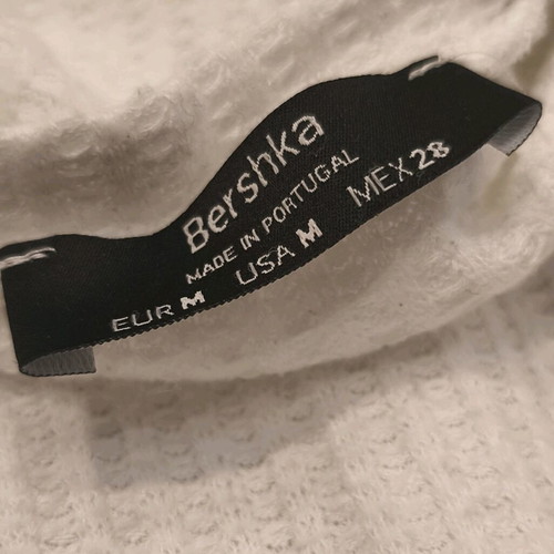 Bershka Women's White Sweater Size M Like New