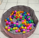 Play Pool with Plastic Balls new