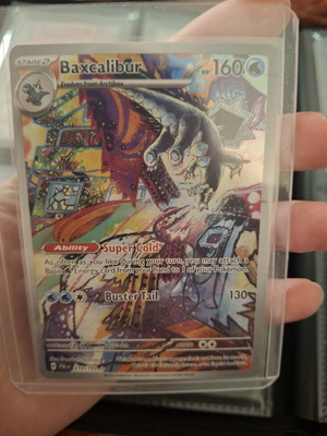 Baxcalibur pokemon κάρτα Paldea evolved σαν καινούργιο