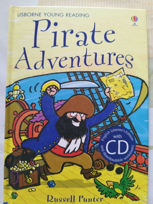 Pirate adventures new book in English with CD