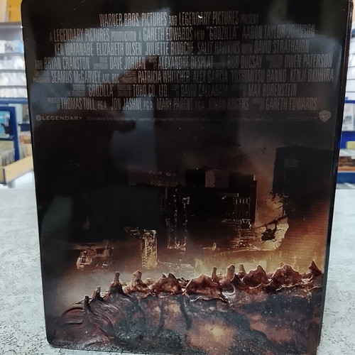 Godzilla Blu-ray Steelbook used with 3D edition