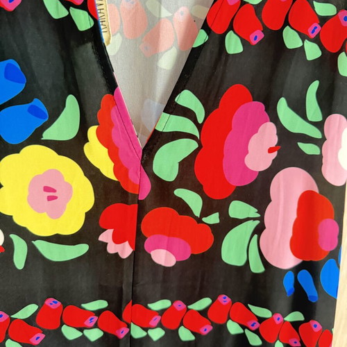 Karavan maxi dress like new with floral pattern