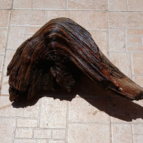 Aquarium wood decorative, used