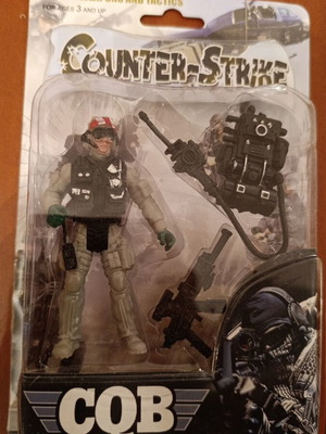 Counter Strike Soldier Figure like new with equipment