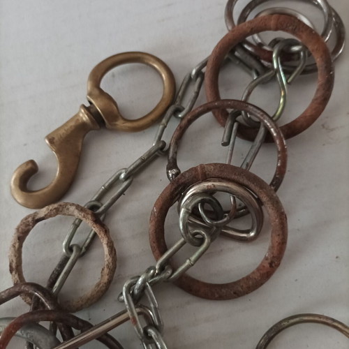 Brass rings lot of 15 used