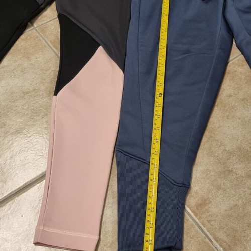 Adidas women's leggings, black and pink, size 13-14 kids