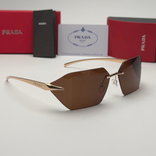 Prada Rimless Edition sunglasses new, black and brown