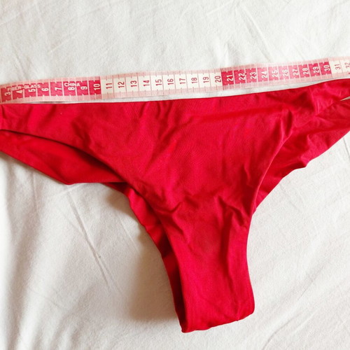Oysho red bikini set like new, size S/M