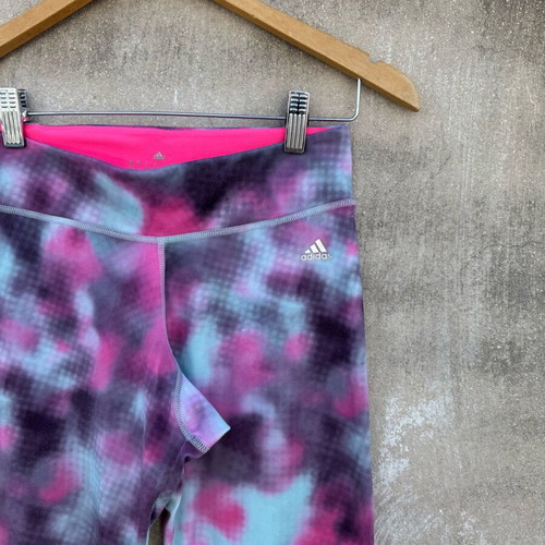 Adidas legging used, multicolor, size S-M