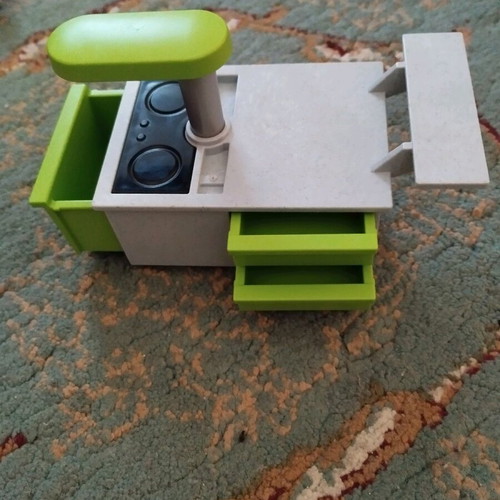 Playmobil kitchen like new with carrying bag