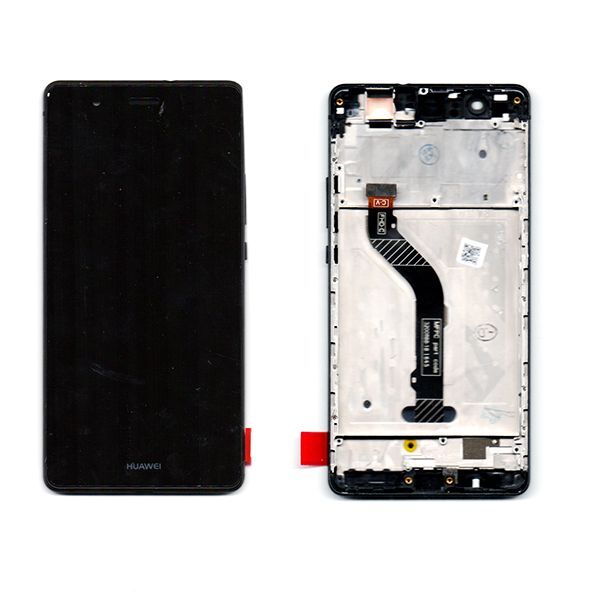 Οθόνη με μηχανισμό αφής και πλαίσιο Huawei P9 Lite (μαύρη)