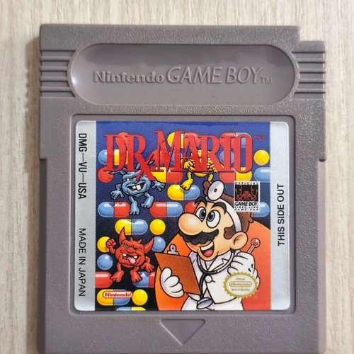 Dr Mario game for Nintendo Game Boy used