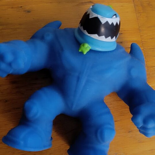 Goo Jit Zu figures set of 8, 12cm, like new