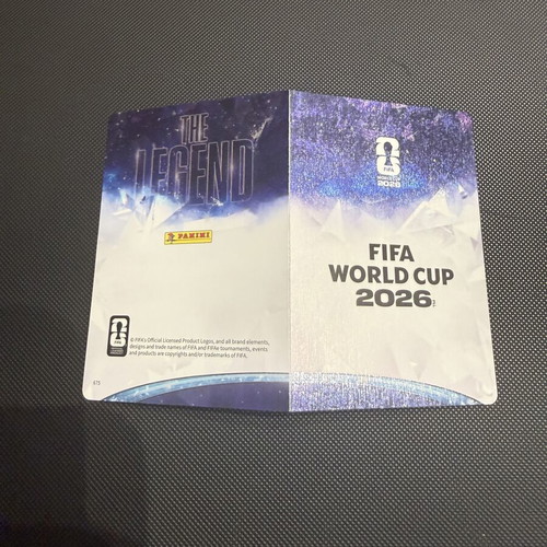 Panini Kayou World Cup 2026 Legends Diego Maradona and Lionel Messi sticker No 675