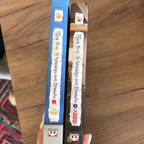 Diary of a Wimpy Kid 1 and 2 like new
