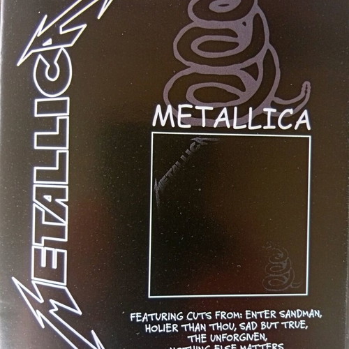 Metallica DVD The Story of the Black Album like new
