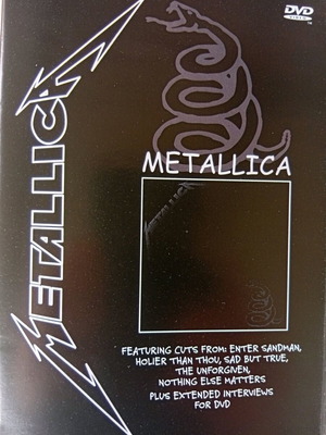 Metallica DVD The Story of the Black Album като нов