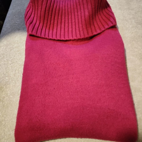 Tally Weijl turtleneck sweater used, pink, size S