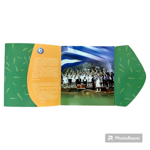 Euro 2004 collectible stamps new, fully completed booklet