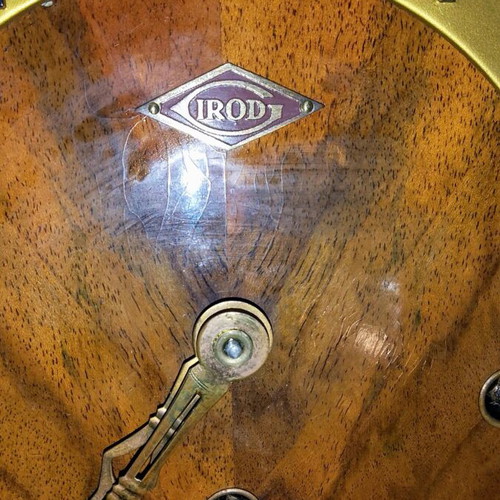 French fireplace clock Girod like new, mantel, analog