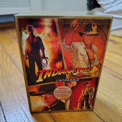 Indiana Jones 4-Movie Collection DVD used with English subtitles