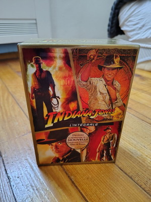 Indiana Jones 4-Movie Collection DVD used with English subtitles