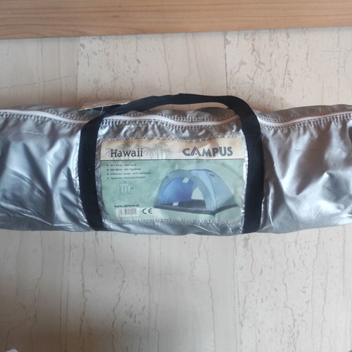 Campus Hawaii Tent for 4 People used with sunshade fabric and mosquito nets