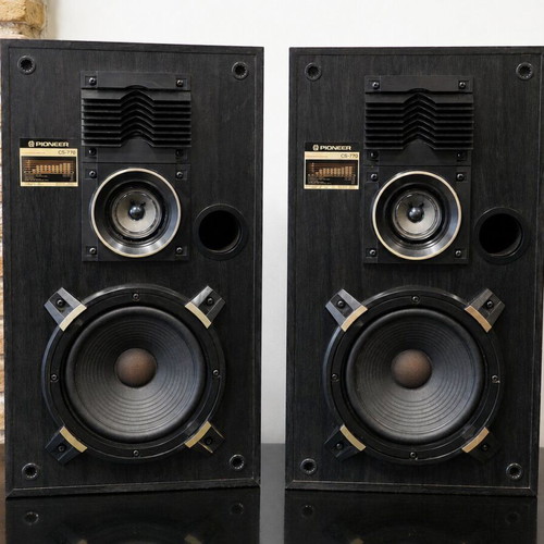 Pioneer CS-770 3-way vintage speakers, 110W, bass-reflex