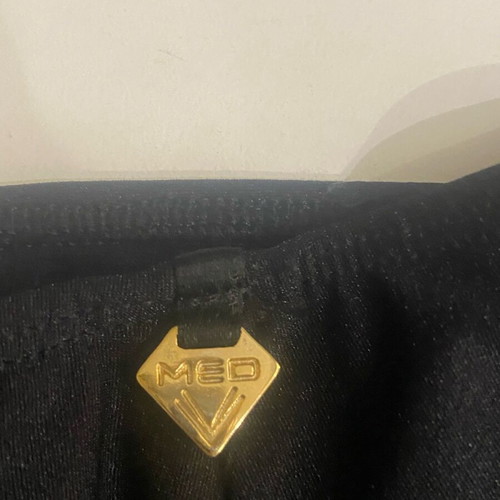 Med Gold set size S like new, black