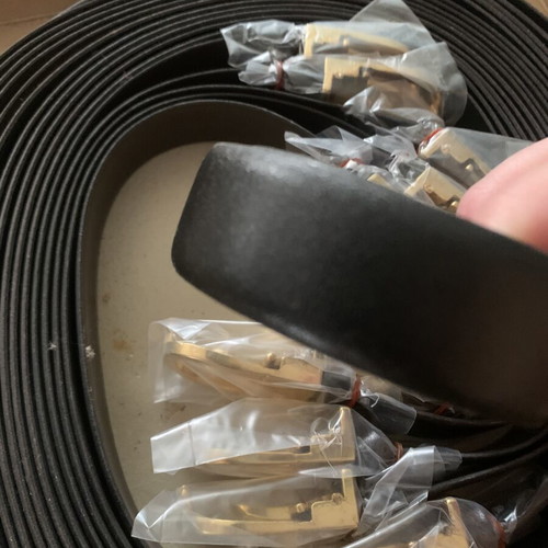 Belts new, pack of 12, black, size 100